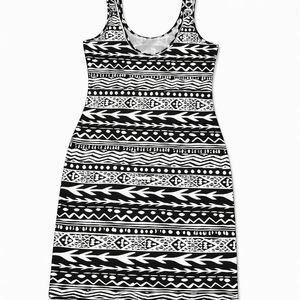 Victoria's Secret PINK Tribal Print Bodycon Tank Dress - Size M